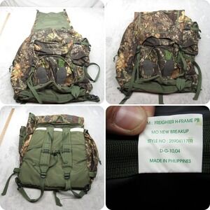Kelty Backpack‎ Freighter H Frame Green Mossy Oak Camo New Breakup Hunting Pack